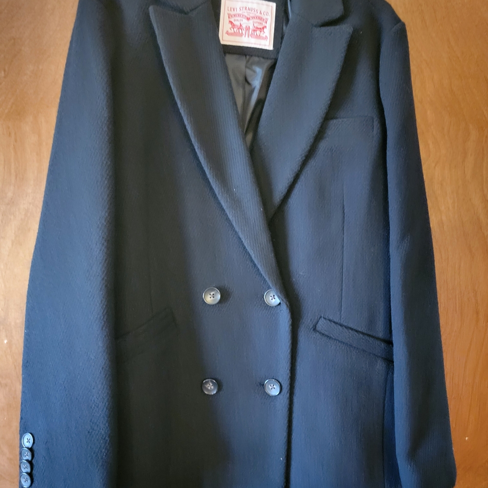 Levi's Black Wool Jacket
